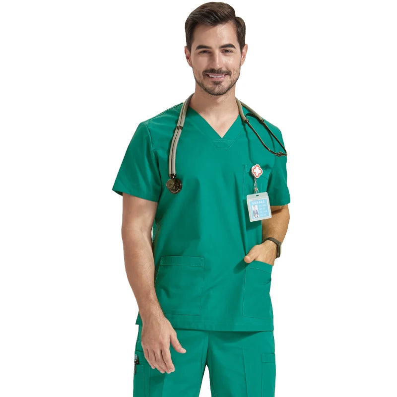 Purple Jam 10-Pocket Medical Surgical Scrubs