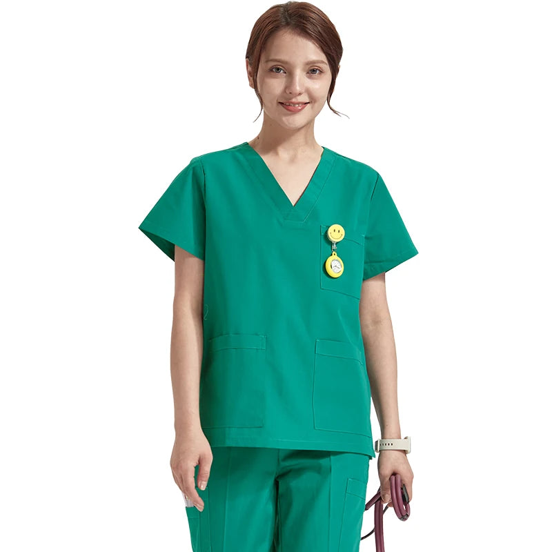 Purple Jam 10-Pocket Medical Surgical Scrubs