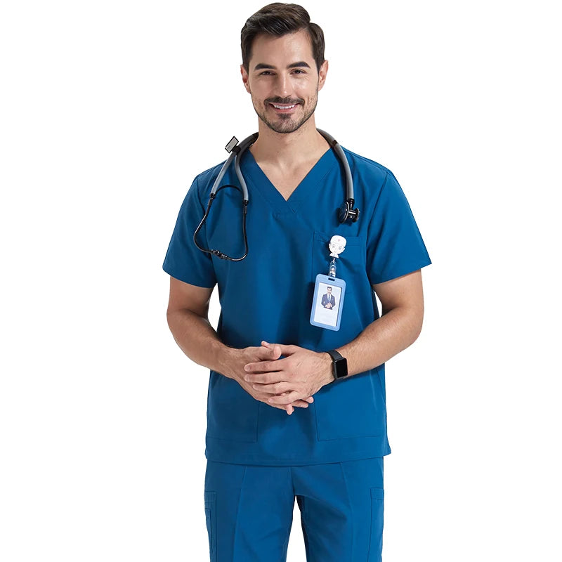 Purple Jam 10-Pocket Medical Surgical Scrubs