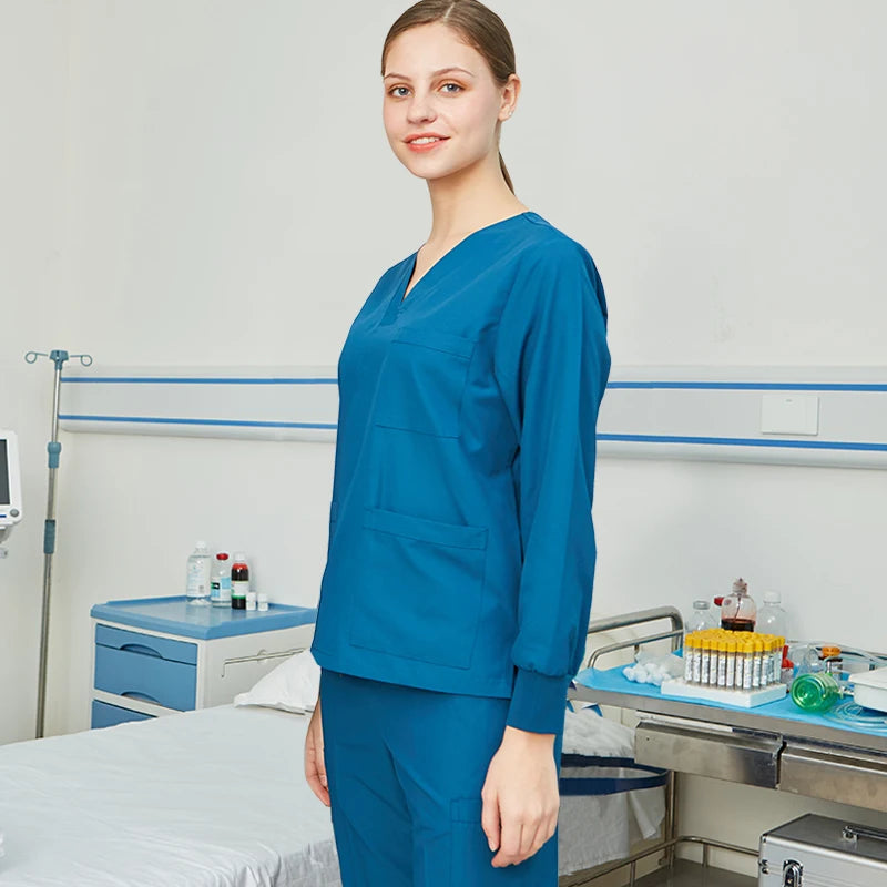 Purple Jam 10-Pocket Medical Surgical Scrubs