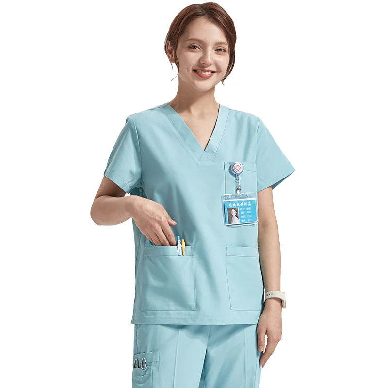 Purple Jam 10-Pocket Medical Surgical Scrubs
