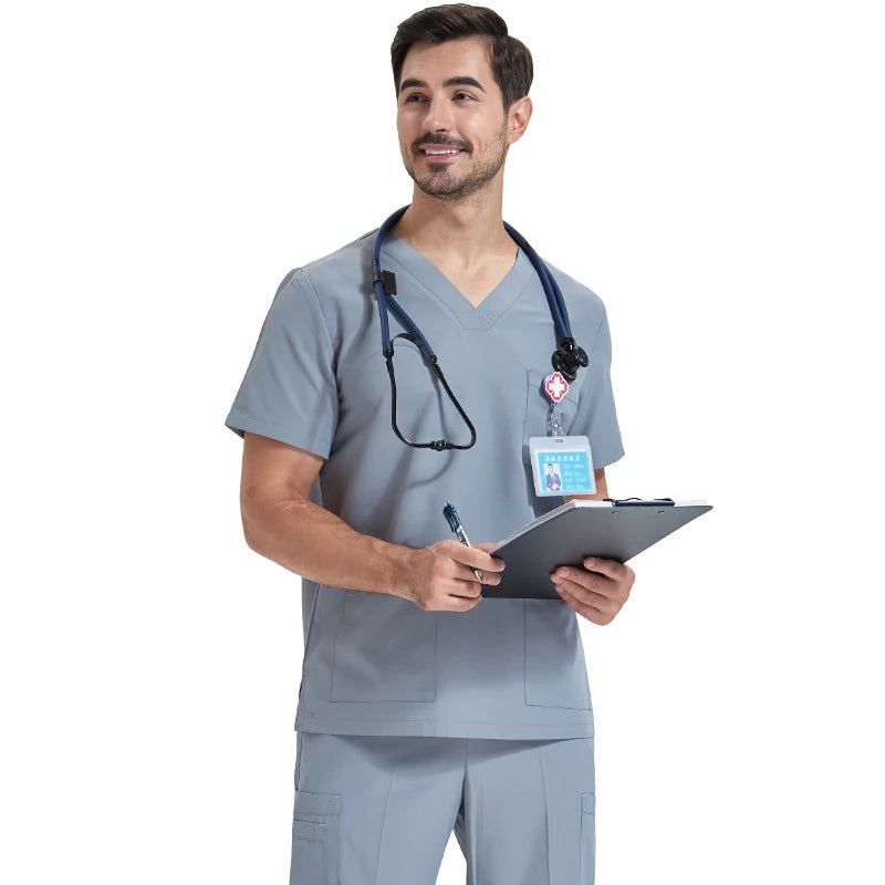 Purple Jam 10-Pocket Medical Surgical Scrubs