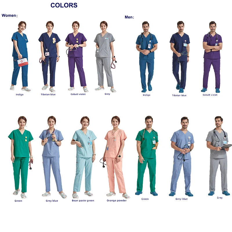 Purple Jam 10-Pocket Medical Surgical Scrubs