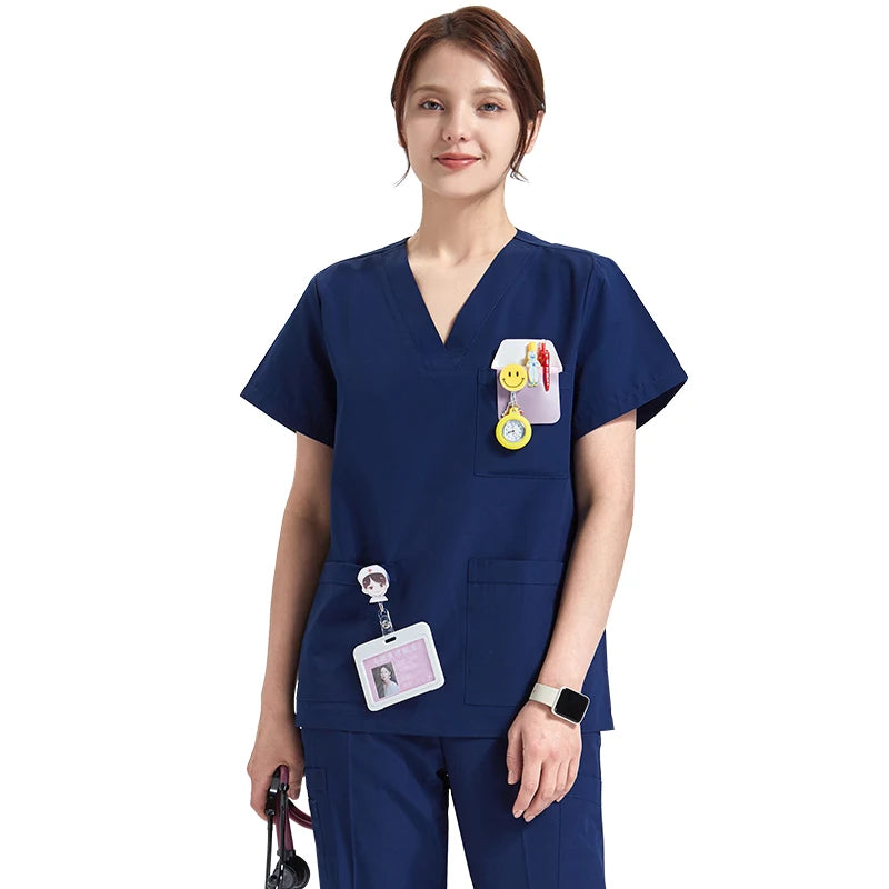 Purple Jam 10-Pocket Medical Surgical Scrubs