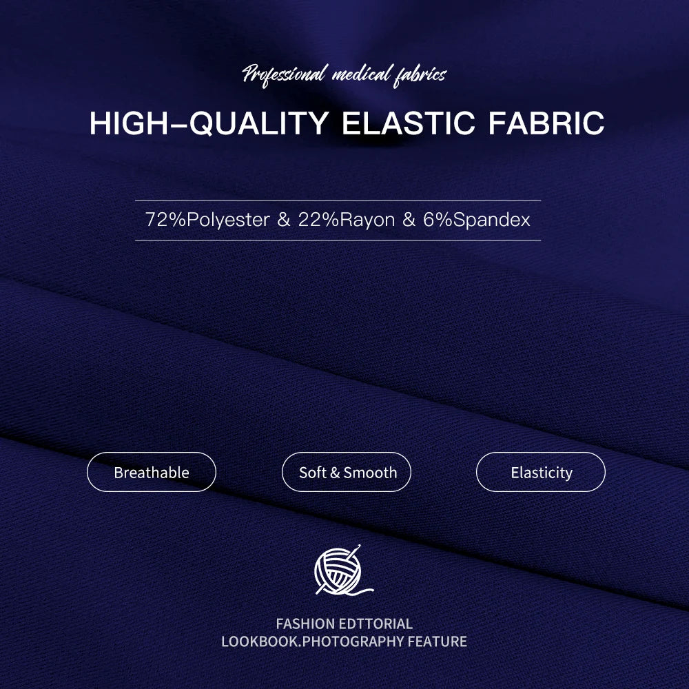 Clinical Lab Jacket – Nursing Medical Uniform Top for Women & Men