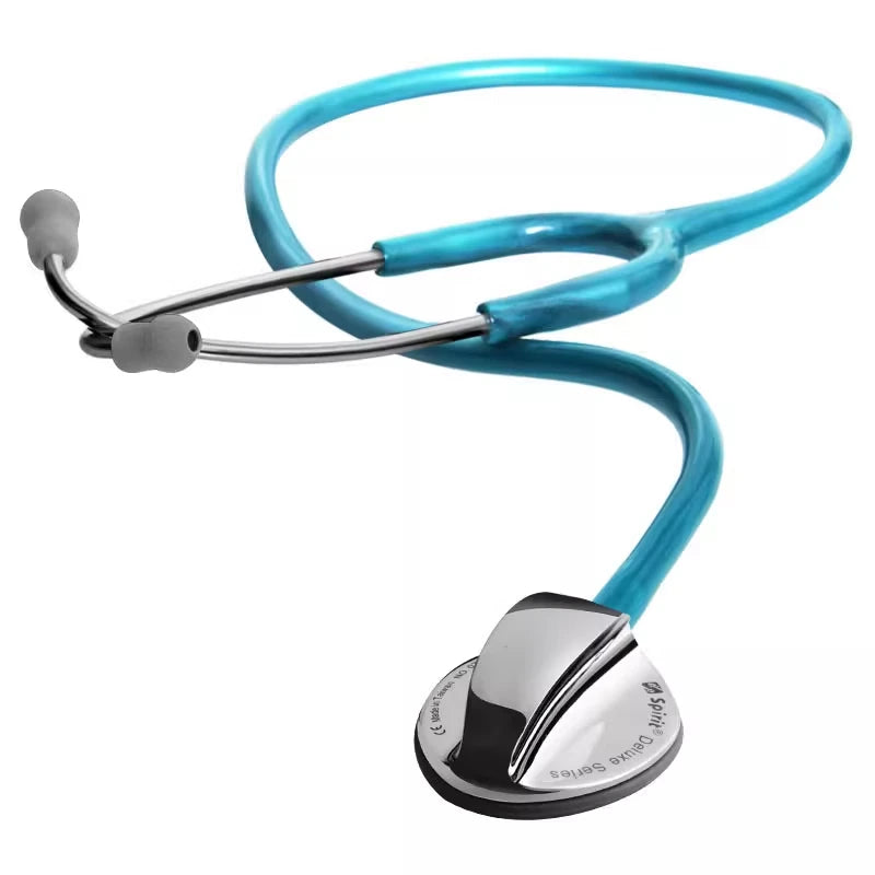 Spirit 625 Medical Single Head Stethoscope Cardiology Diagnostic Stethoscopes for Doctors Nurse EMT Students Adult Use