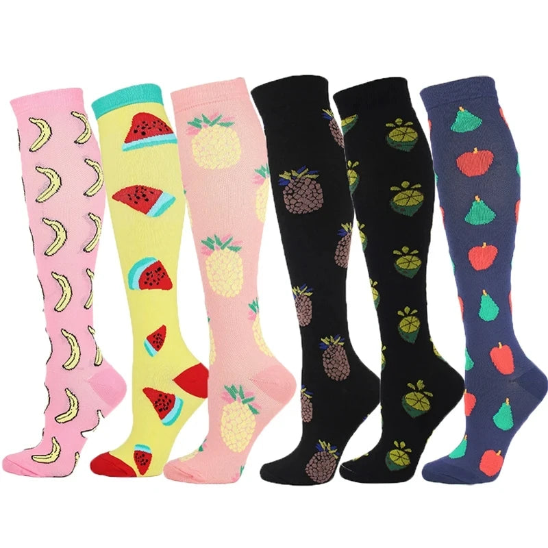 Compression Socks for Nurses & Athletes – 3, 5 or 6 Pairs