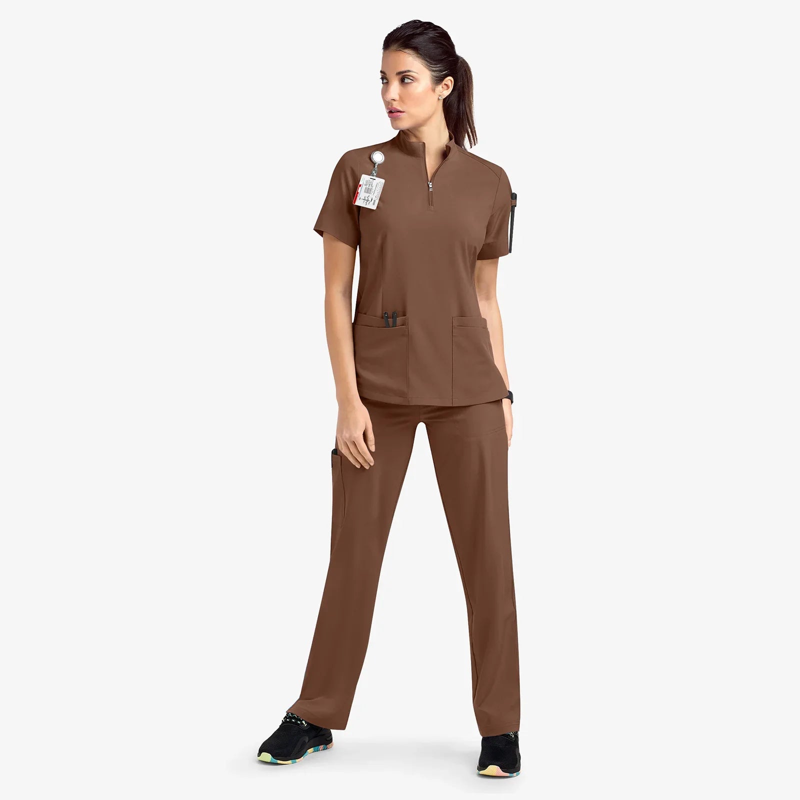 Short Sleeve Medical Scrub Set – Hospital & Clinic Uniform