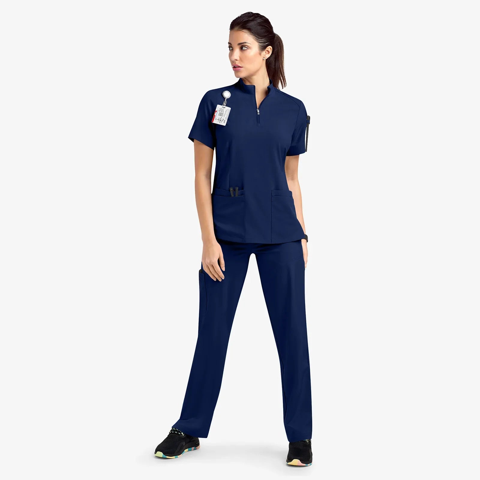 Short Sleeve Medical Scrub Set – Hospital & Clinic Uniform