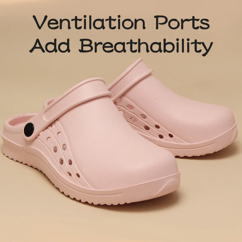 Non-Slip Scrub Shoes — Soft Protective Clogs for Healthcare Workers