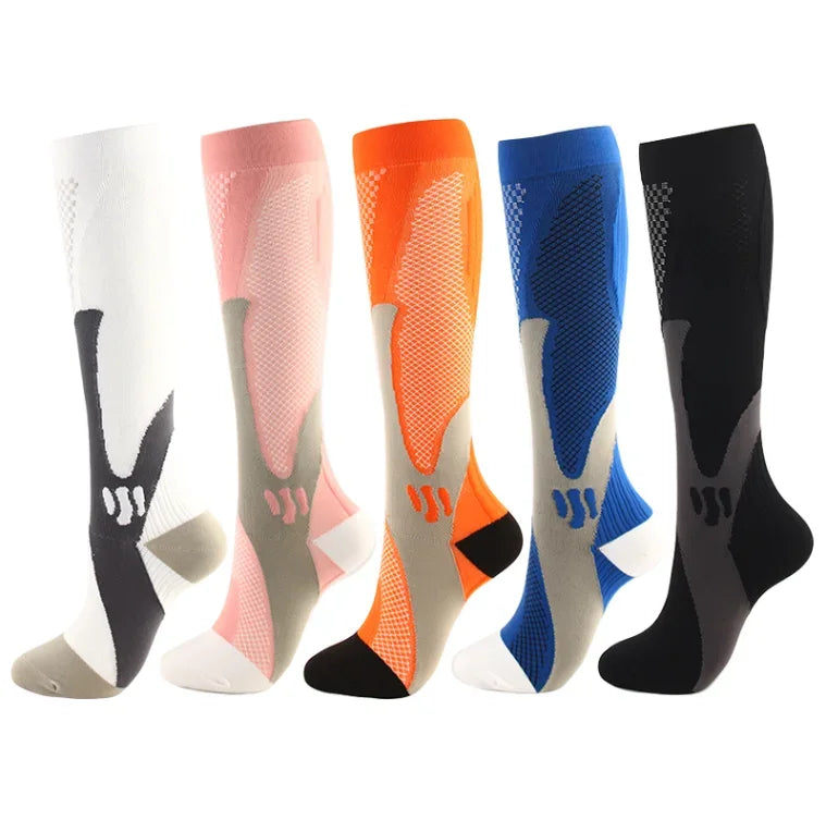 Compression Socks for Nurses & Athletes – 3, 5 or 6 Pairs