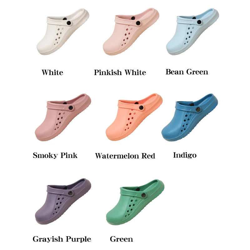 Lightweight Nurse Clogs — Non-Slip EVA Work Shoes for Women
