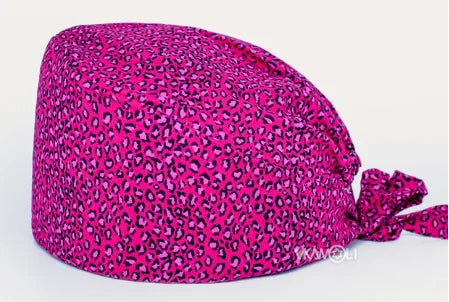 Adjustable Nurse Scrub Cap – Unisex Cotton Print Surgical Hat