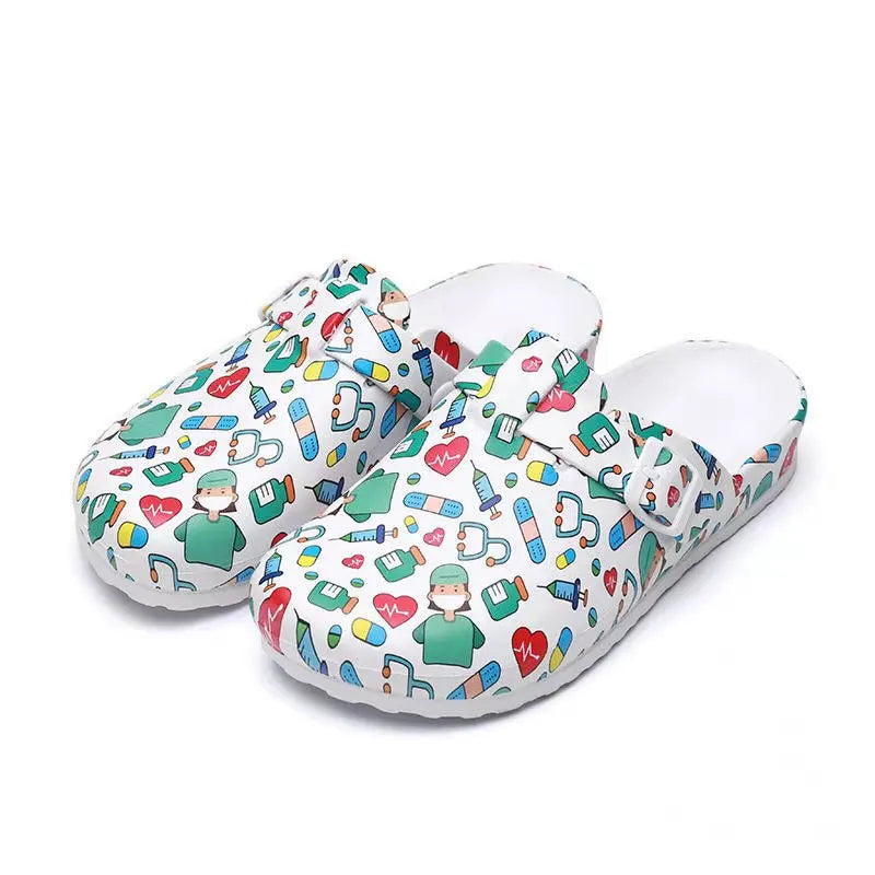 Ultralite Non-Slip Nursing Clogs — Super Grip EVA Sandal