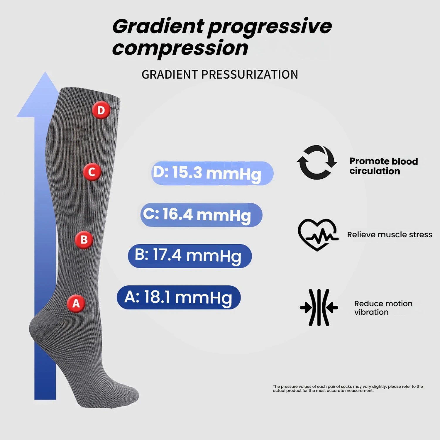 Long Tube Compression Socks for Men & Women – Sports & Cycling