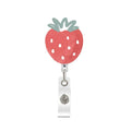 Lovely Flower Retractable Nurse Badge Reel — Cute ID Card Holder