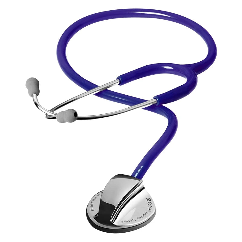Spirit 625 Medical Single Head Stethoscope Cardiology Diagnostic Stethoscopes for Doctors Nurse EMT Students Adult Use