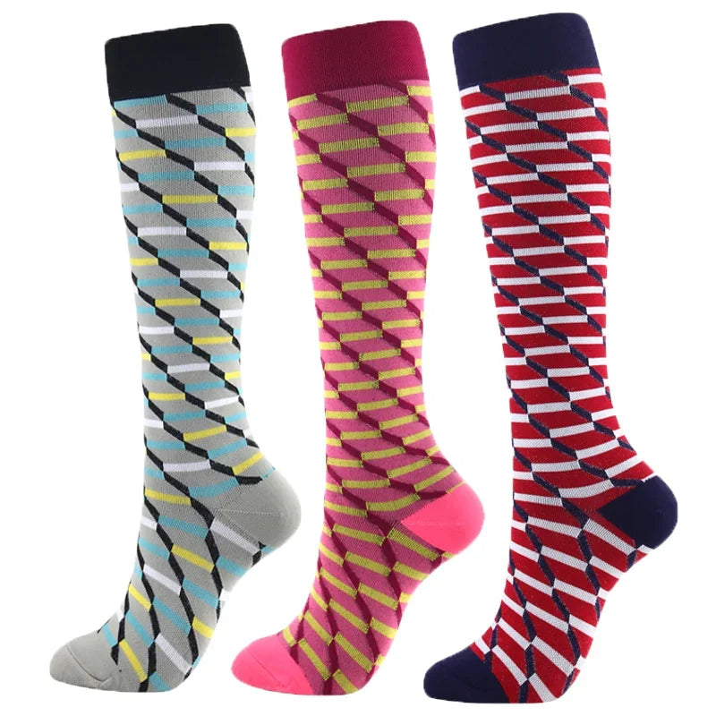 Compression Socks for Nurses & Athletes – 3, 5 or 6 Pairs