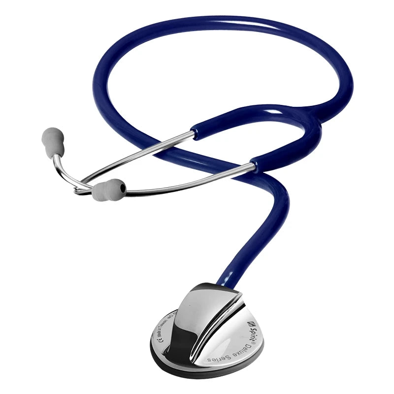 Spirit 625 Medical Single Head Stethoscope Cardiology Diagnostic Stethoscopes for Doctors Nurse EMT Students Adult Use