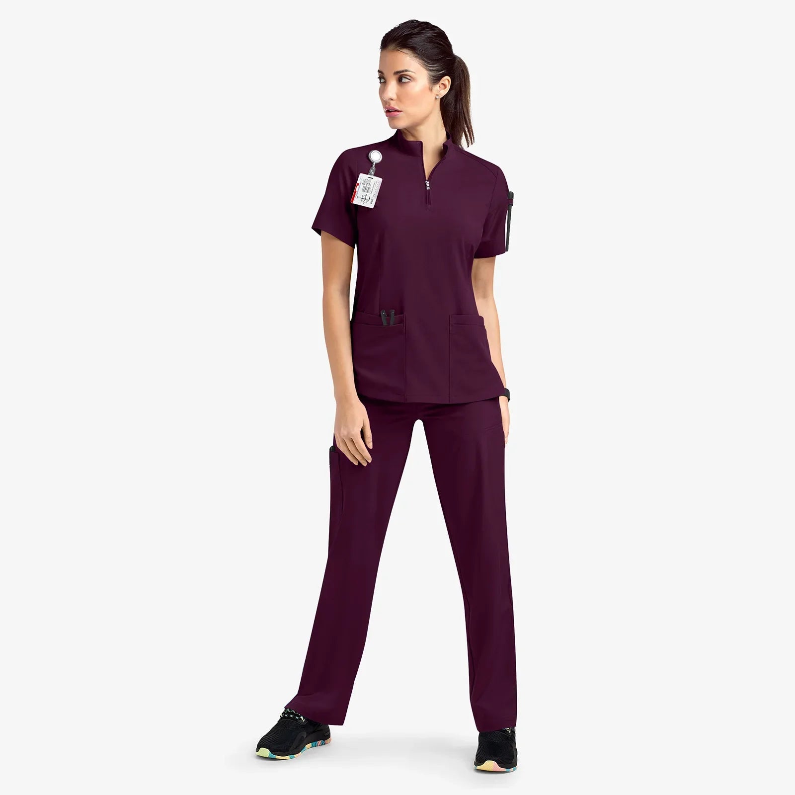 Short Sleeve Medical Scrub Set – Hospital & Clinic Uniform