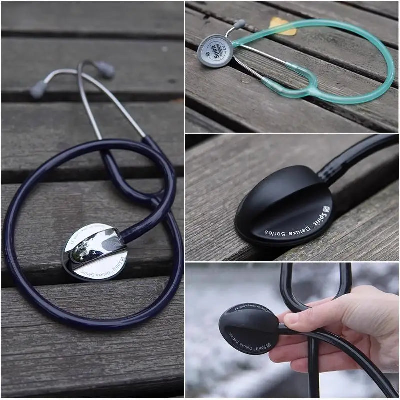Spirit 625 Medical Single Head Stethoscope Cardiology Diagnostic Stethoscopes for Doctors Nurse EMT Students Adult Use