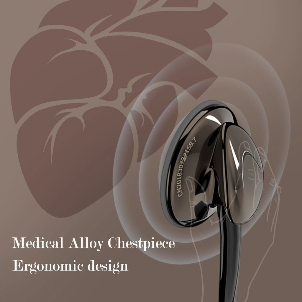 Medical Professional Stethoscope Single Head Stethoscope For Nurse Medical Cardiology Stethoscope Engrave Name Health Care