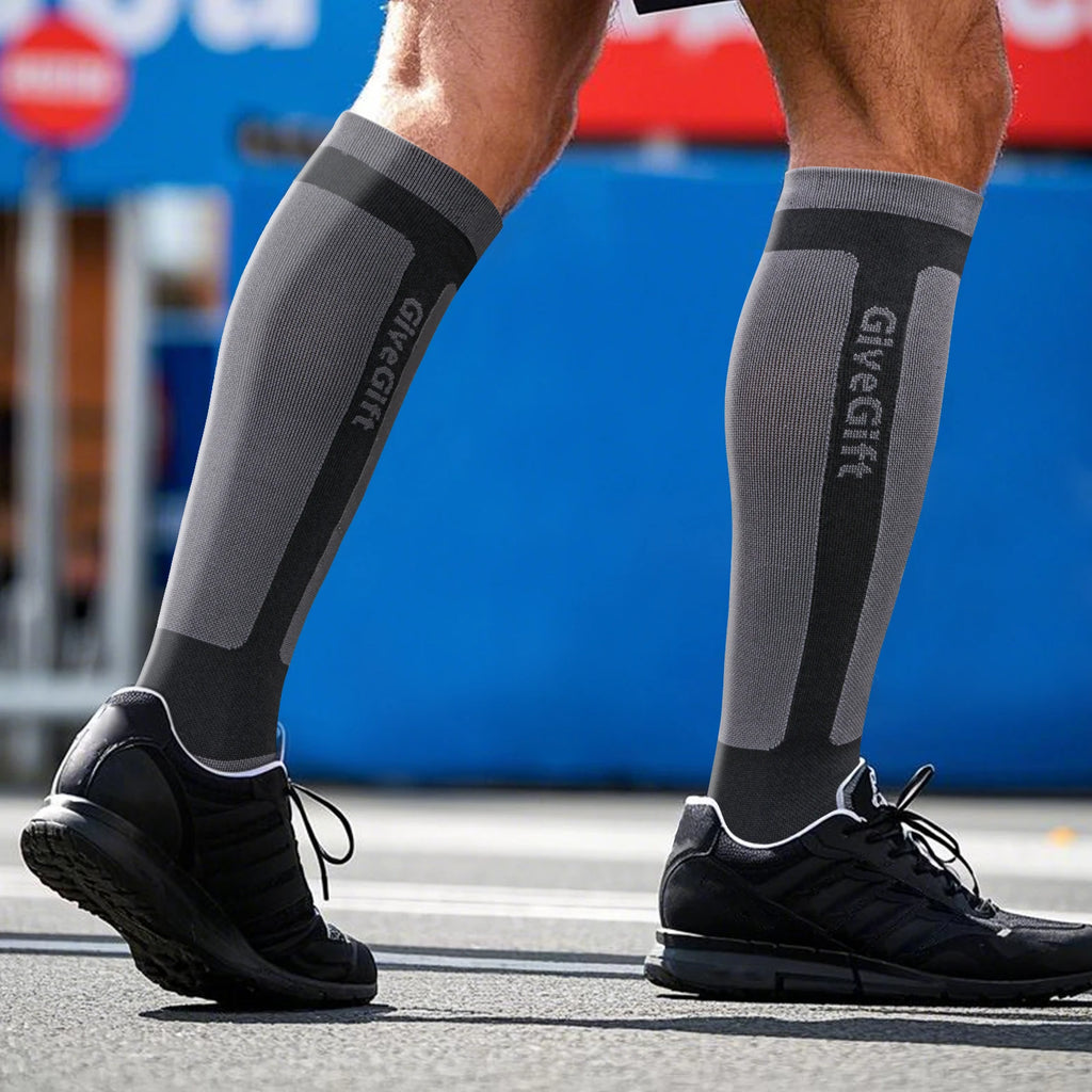 Men's Knee High Compression Socks – 5 Pairs