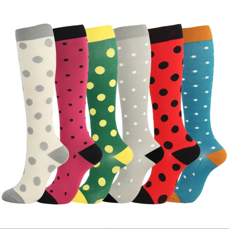 Compression Socks for Nurses & Athletes – 3, 5 or 6 Pairs