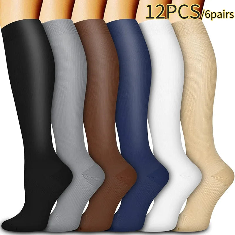 Long Tube Compression Socks for Men & Women – Sports & Cycling