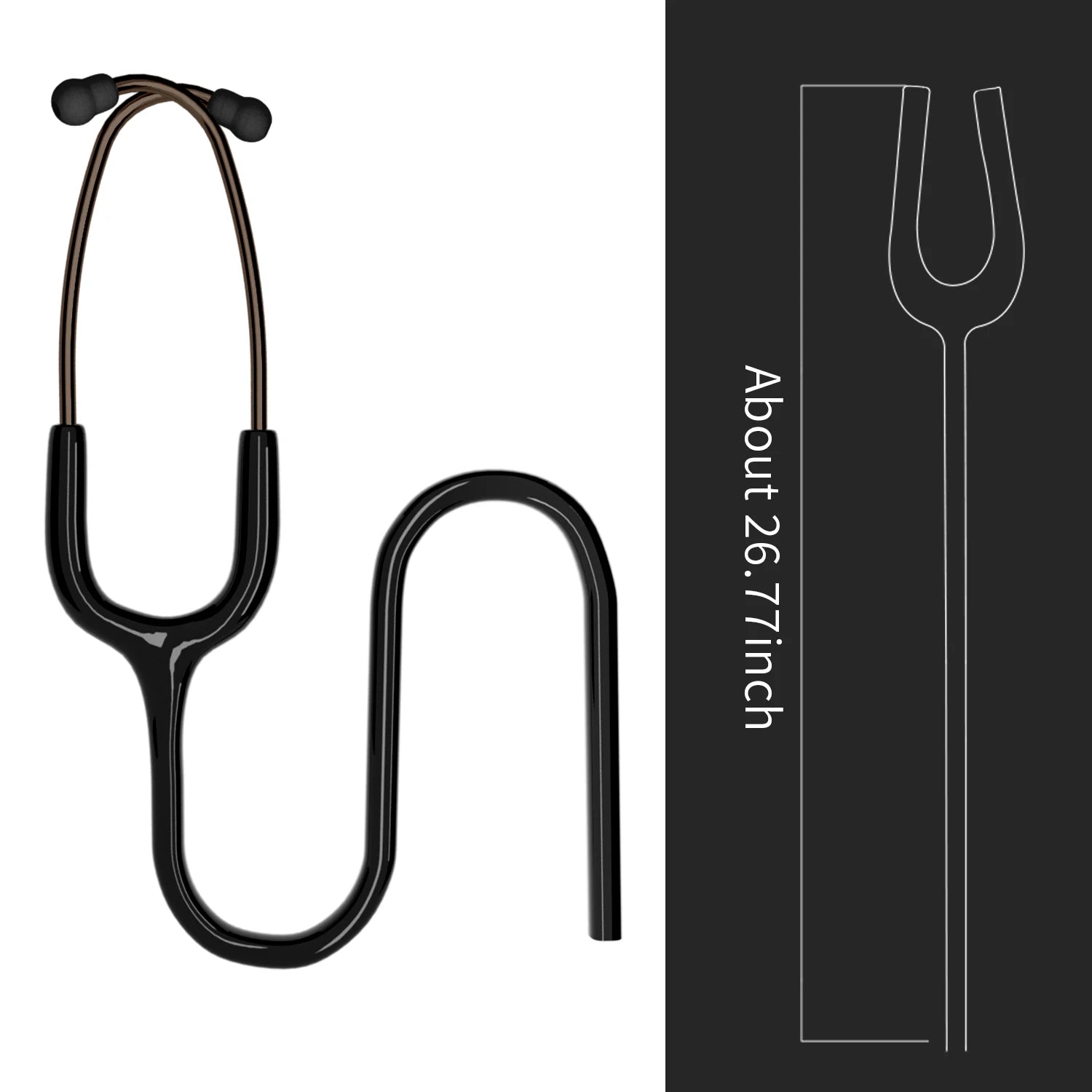 Medical Professional Stethoscope Single Head Stethoscope For Nurse Medical Cardiology Stethoscope Engrave Name Health Care