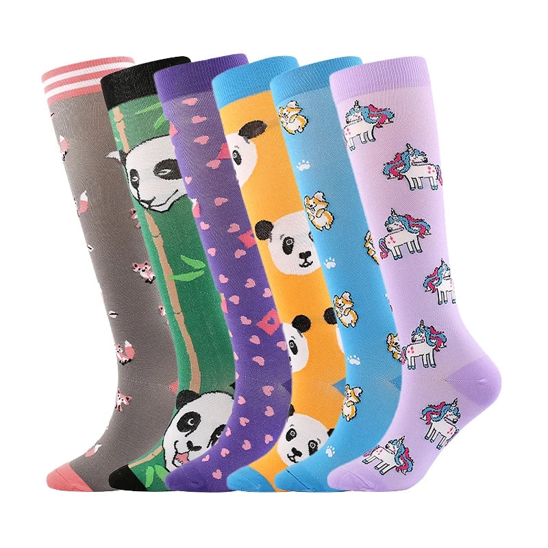 Compression Socks for Nurses & Athletes – 3, 5 or 6 Pairs
