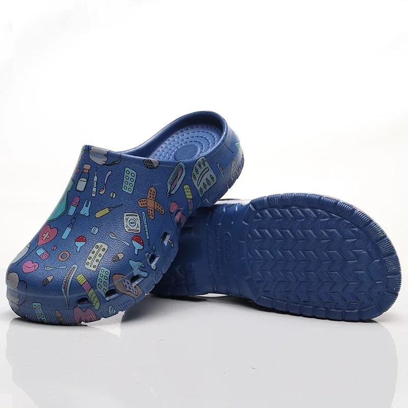 Non-Slip Nurse Clogs — EVA Medical Shoes for Women