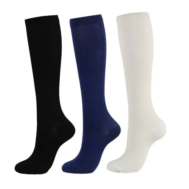 Compression Socks for Nurses & Athletes – 3, 5 or 6 Pairs